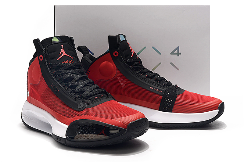 2019 Men Air Jordan XXXIV Red Black White Shoes